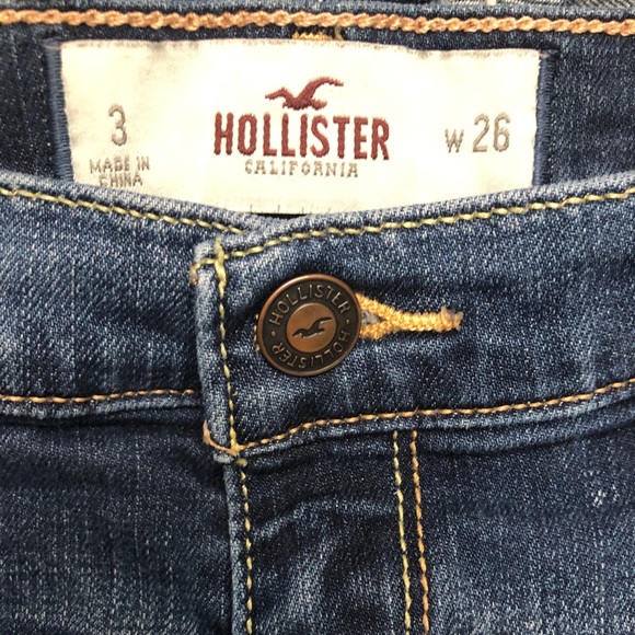 🌊Hollister denim shorts Size 3 -2 pair bundle - Picture 5 of 14
